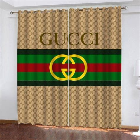 gucci curtains for bedroom.